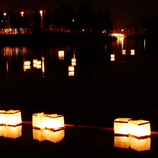 20 Pack Square Chinese Lanterns Wishing, Praying, Floating, River Paper Candle Light, Floating Lanterns for Lake or River, Floating Water Lanterns, Lanterns Floating 5.9"*5.9"*5.9" - Image 3