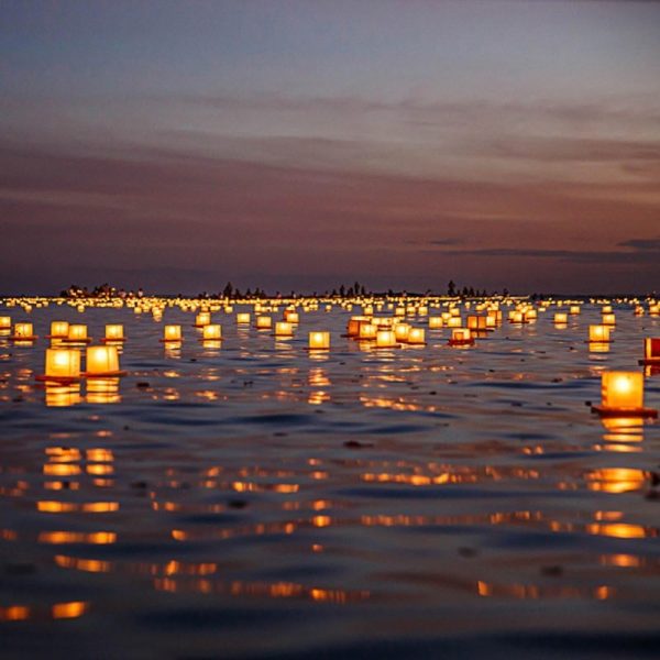 20 Pack Square Chinese Lanterns Wishing, Praying, Floating, River Paper Candle Light, Floating Lanterns for Lake or River, Floating Water Lanterns, Lanterns Floating 5.9"*5.9"*5.9" - Image 5